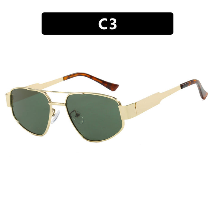 Dame stilige oversized solbeskyttelsesbriller Luvikno