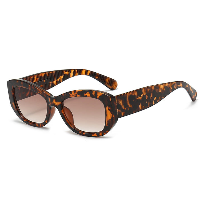 Dame Cat-Eye solbrille med moderne ramme og økt bærekomfort Luvikno