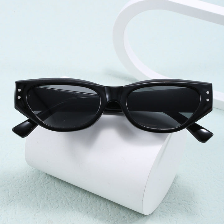 Dame moteriktig solbrille i trendy Cat-Eye stil Luvikno