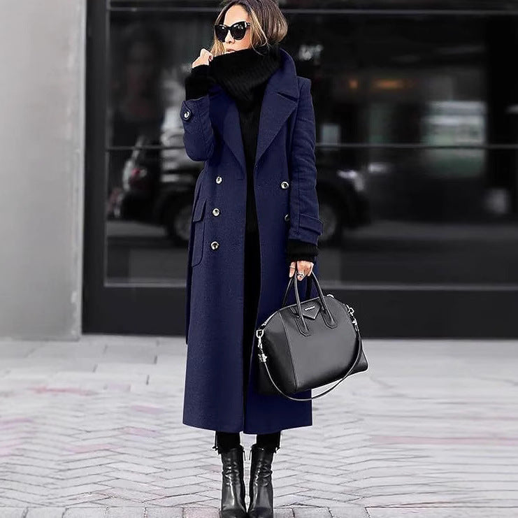 Luvik | Naisten elegantti villakangastakki