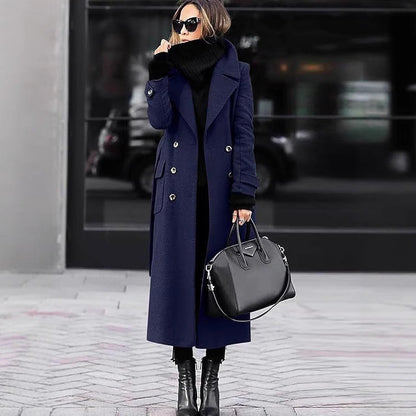 Luvik | Naisten elegantti villakangastakki