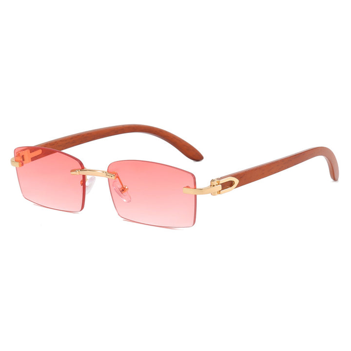 Dame høy kvalitets solbrille med elegant tresystem Luvikno