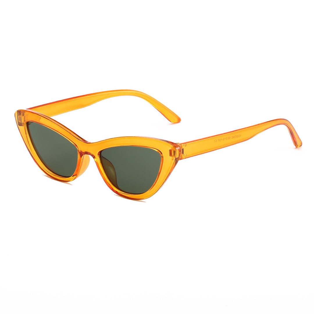 Dame Cat-Eye solbriller med UV-beskyttelse og moderne design Luvikno