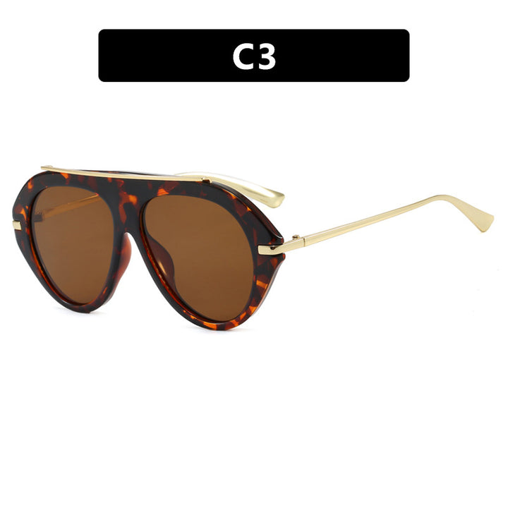 Dame solbrille i elegant heksagon-design Luvikno
