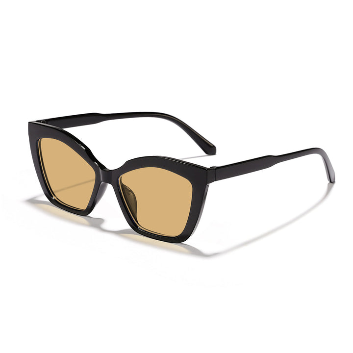 Dame ekstravagante Cat-Eye solbriller Luvikno