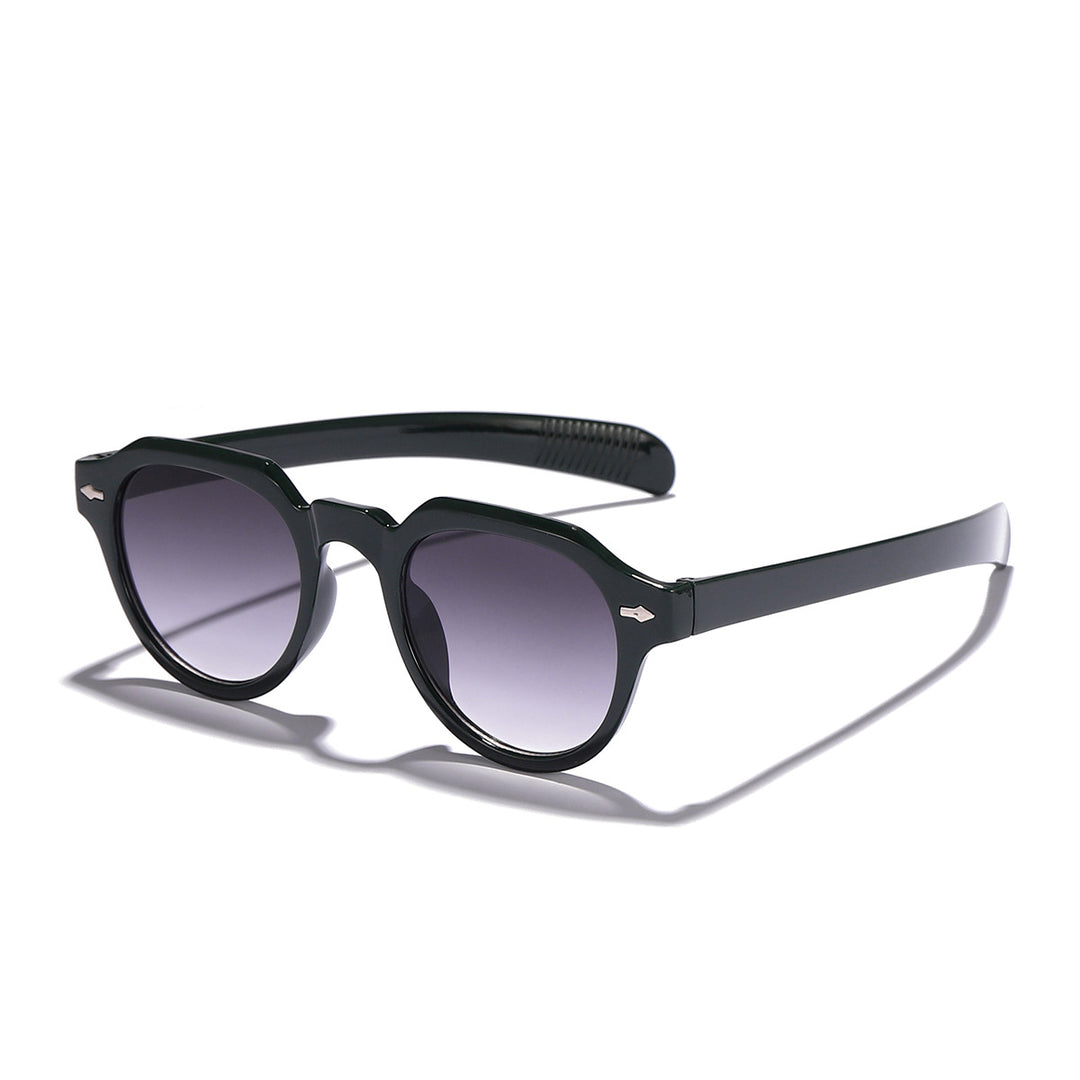 Dame solbrille med stillegående og unik ramme Luvikno