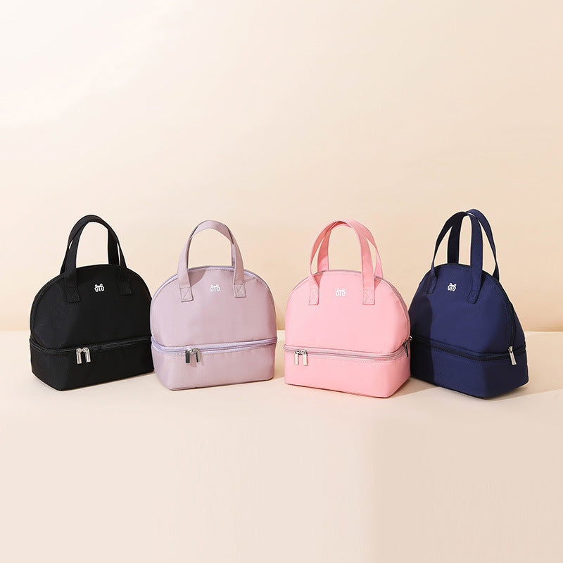 Damer Isolert Lunsjbag med dobbelt romdesign Luvikno