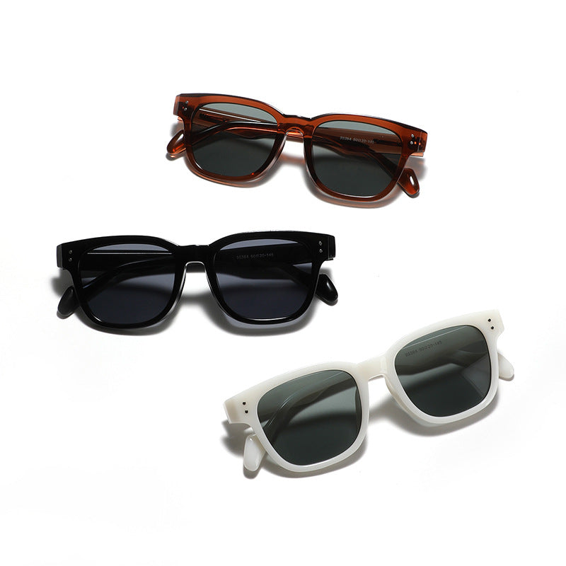 Dame kvadratisk solbrille med komfortabel passform og stilfullt design Luvikno
