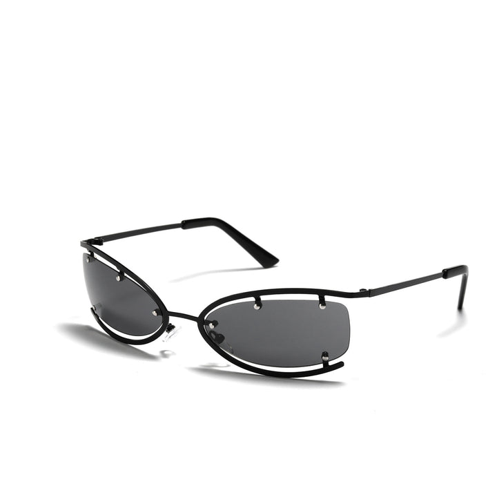 Dame moterik solbrille med unik ramme konstruksjon Luvikno