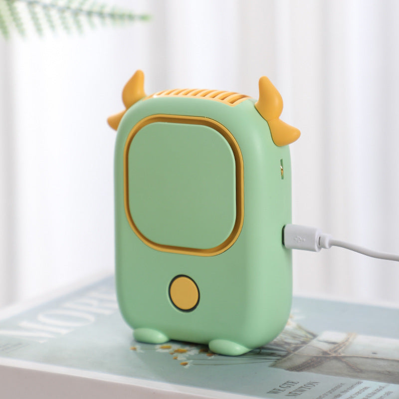 Mini bærbar ku-formet USB vifte Luvikno
