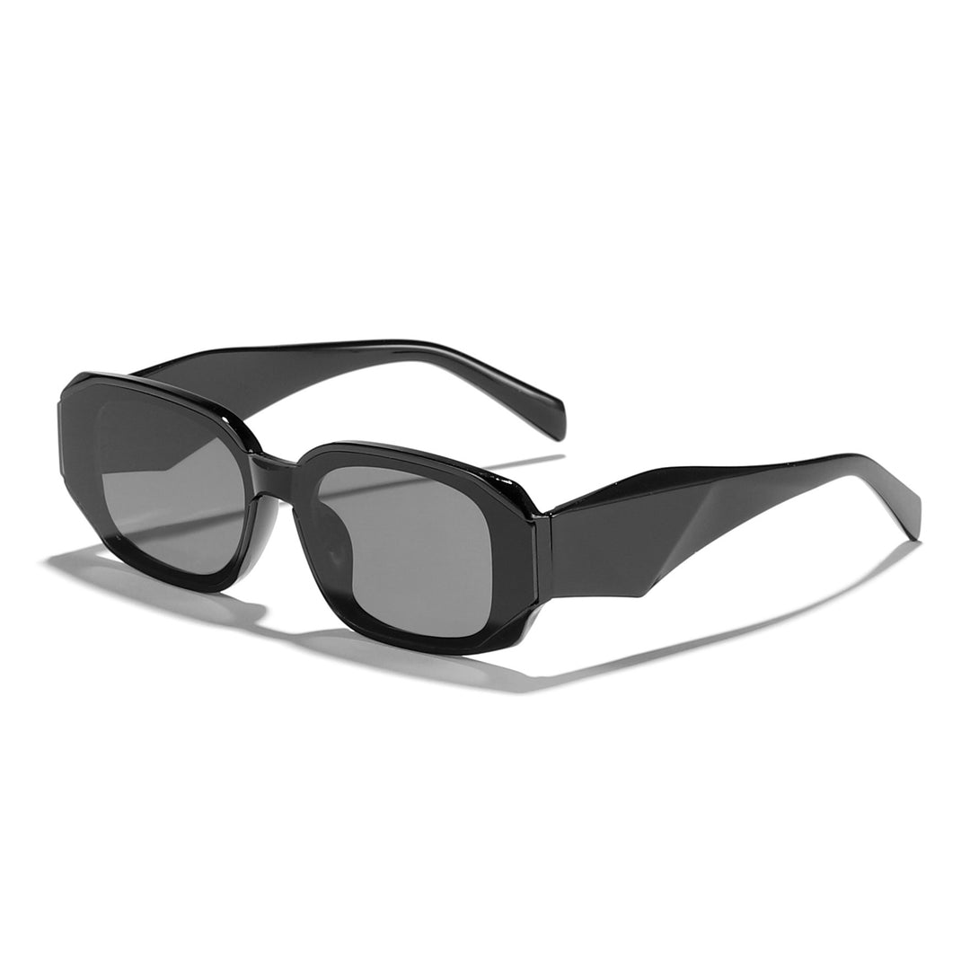 Dames moteriktig solbrille i kantet design med UV-beskyttelse Luvikno
