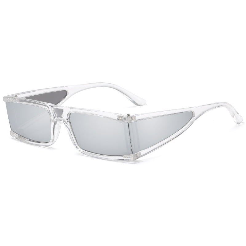 Damer futuristisk sportslig solbrille Luvikno