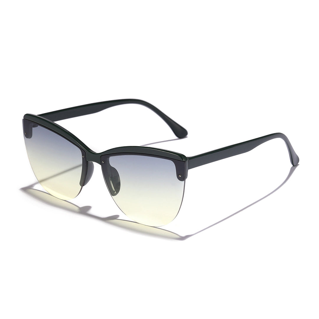 Dame moteriktig solbrille med høyverdig gradientdesign Luvikno