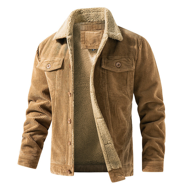 Luvik | Menns Vintage Sammet Fuzzy Fleece