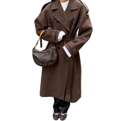 Luvik | Naisten elegantti Bouclé-takki käytännöllisillä nappiyksityiskohdilla