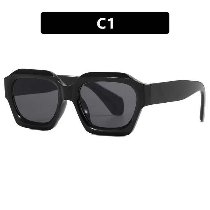 Dame moteriktig solbrille i innovativ design Luvikno