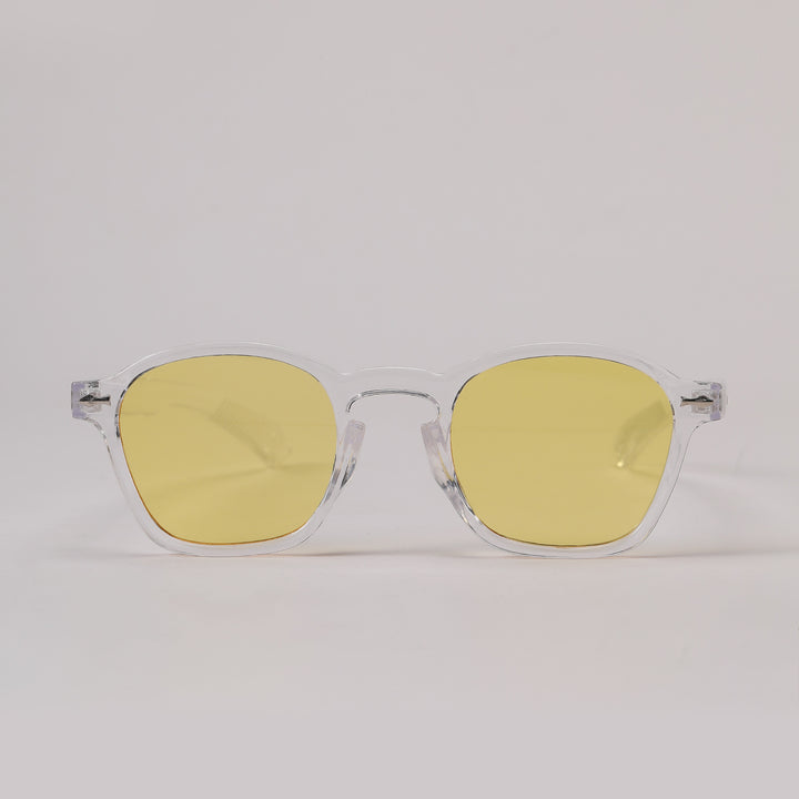 Dame moteriktig solbrille med innovativt design og matt plastikkramme Luvikno
