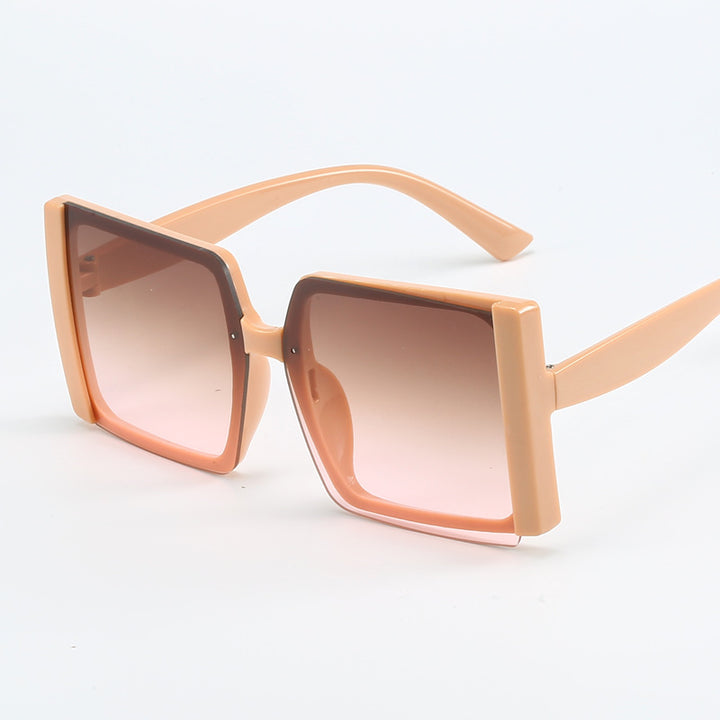 Dame Oversized-solbriller med gradient Luvikno