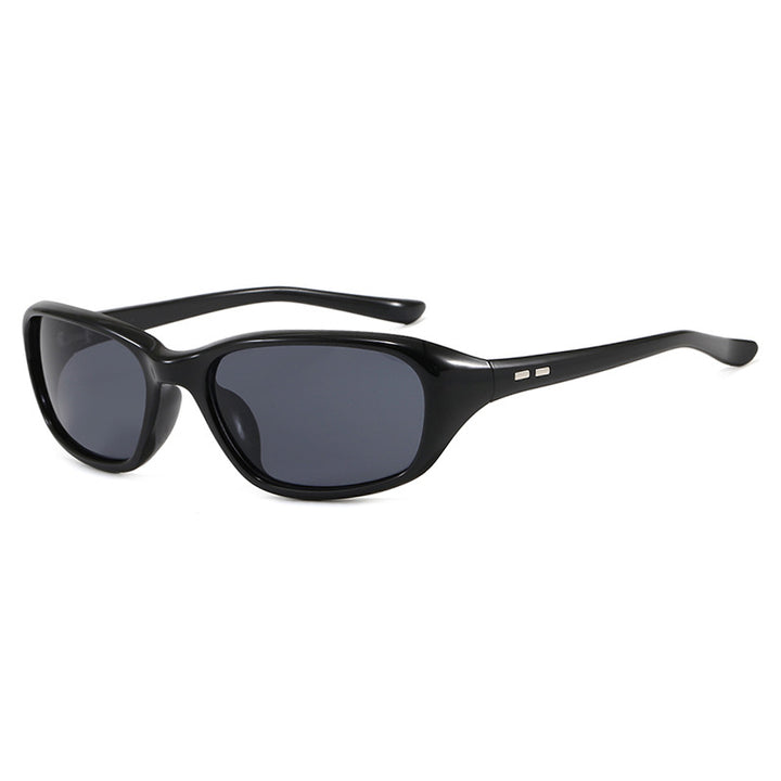 Dame sporty solbriller med bred, ergonomisk ramme Luvikno