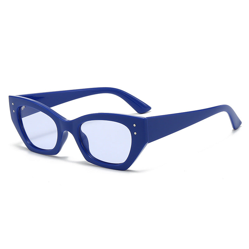 Dame moderne motefull solbrille i innovativt design Luvikno