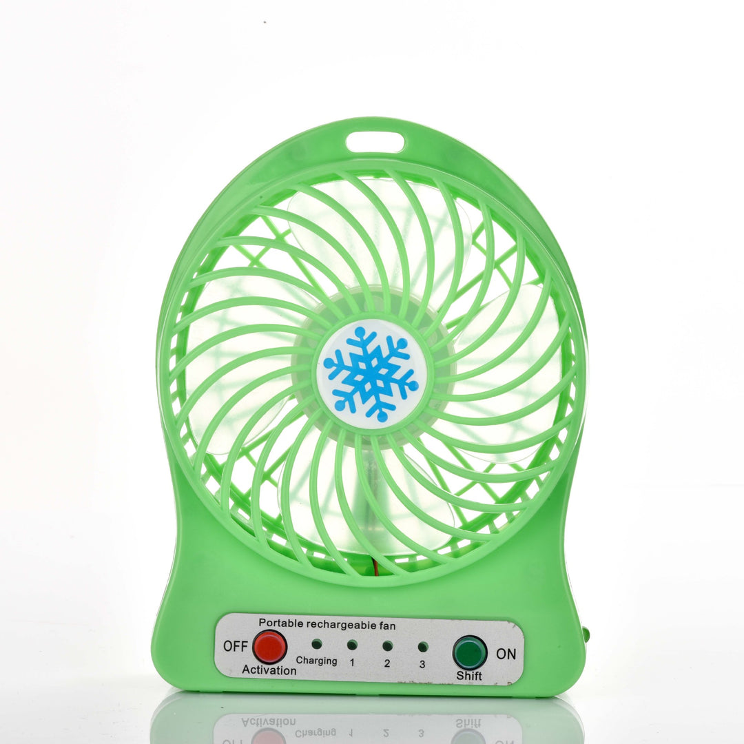 Bærbar oppladbar mini kjøleventilator Luvikno