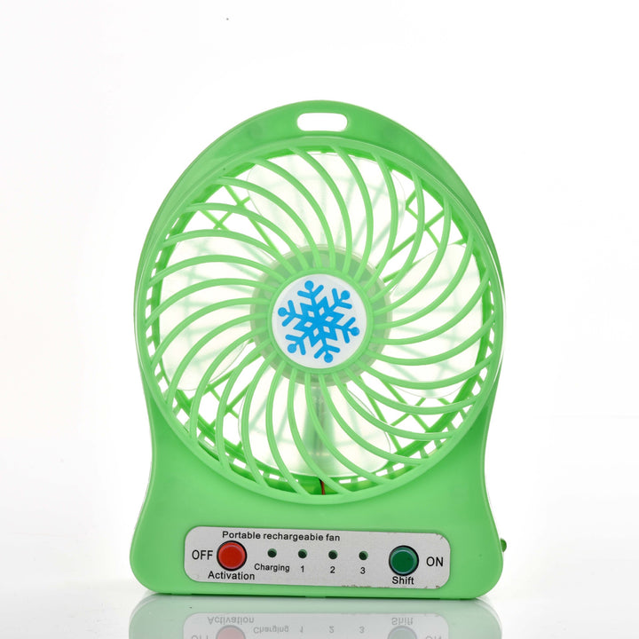 Bærbar oppladbar mini kjøleventilator Luvikno