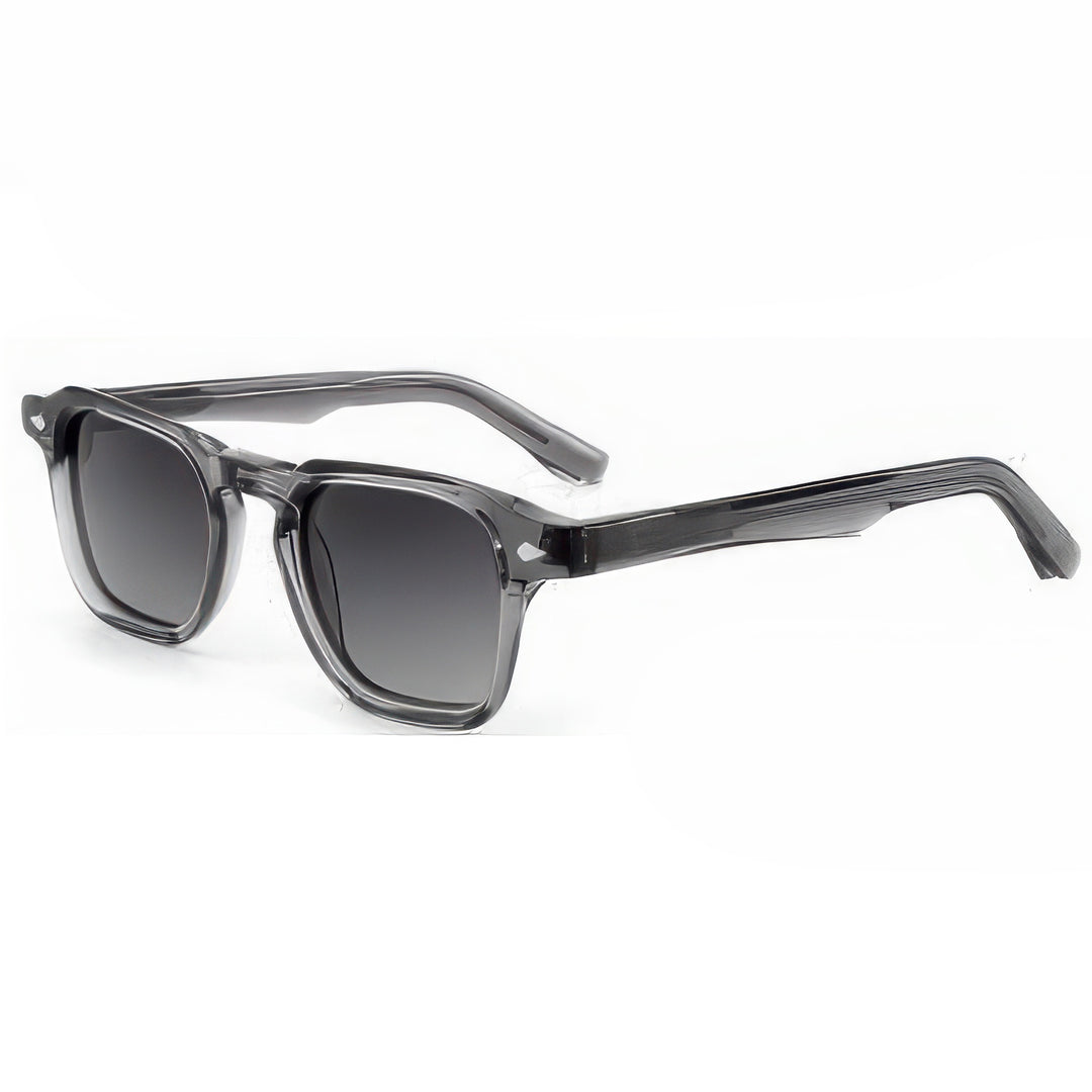 Dame solbrille i moderne, gjennomsiktige design med polariserte glass Luvikno