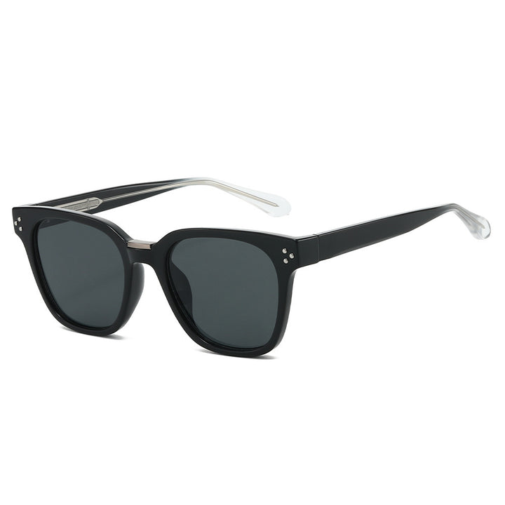 Damer Geometrisk solbrille med bred ramme og UV-beskyttelse Luvikno