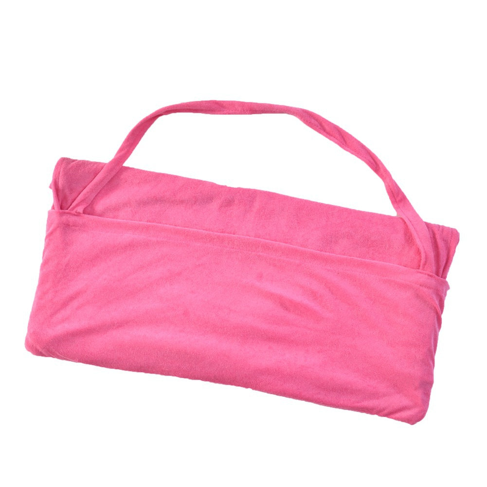 Dame multifunksjonell tote bag i myk fleece Luvikno