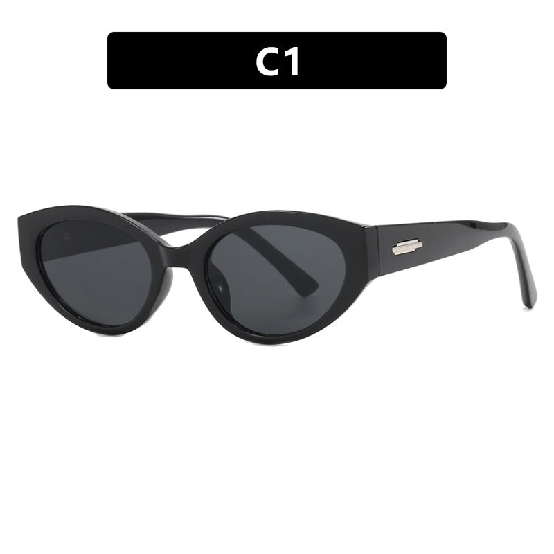 Damer Cat-Eye solbrille i elegant retro-design Luvikno