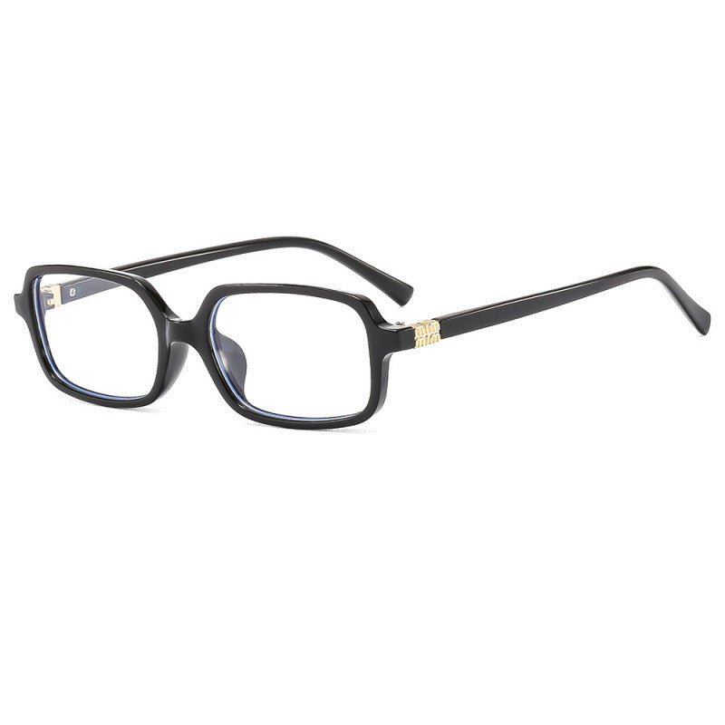Dame moteriktig lesebrille i moderne kvadratisk design Luvikno