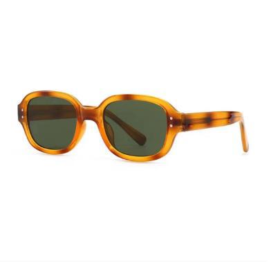 Damen modische solbrille med stor, firkantet ramme Luvikno
