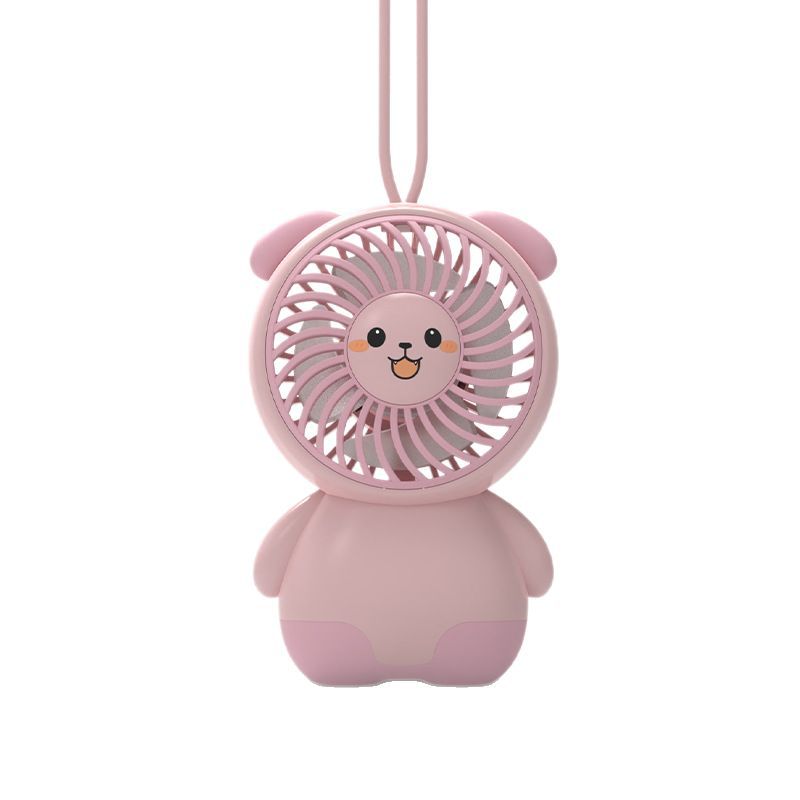 Dame Bærbar Mini Dyrefan med søtt Panda-design Luvikno