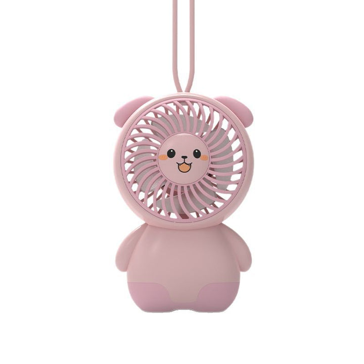 Dame Bærbar Mini Dyrefan med søtt Panda-design Luvikno