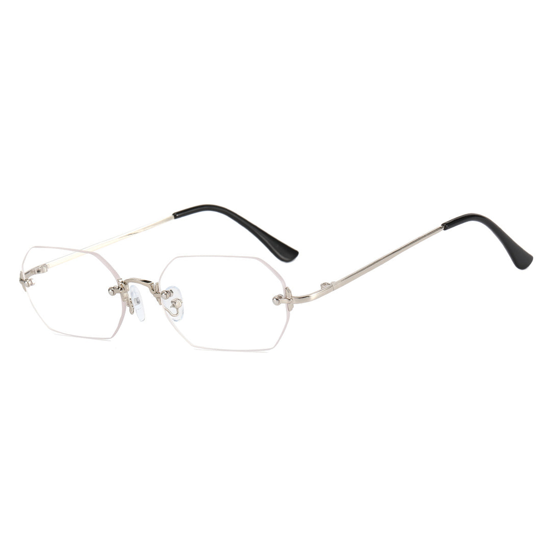 Damer moterik solbrille med innovativt heksagonalt design og UV-beskyttelse Luvikno