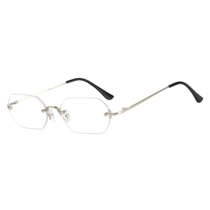 Damer moterik solbrille med innovativt heksagonalt design og UV-beskyttelse Luvikno