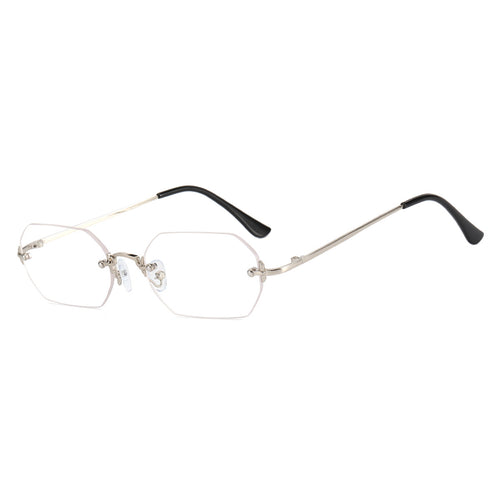 Damer moterik solbrille med innovativt heksagonalt design og UV-beskyttelse Luvikno