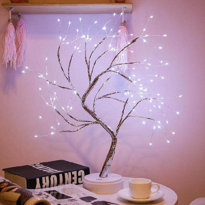 LED Bordlampe med Fargerike Tre Lys Luvikno