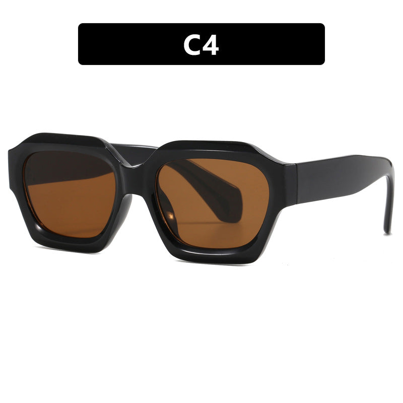 Dame moteriktig solbrille i innovativ design Luvikno