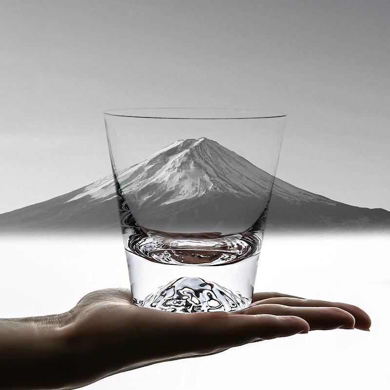 Japanske Mount Fuji Whisky Glass Set (Snow Peak Edition) | Luvikno