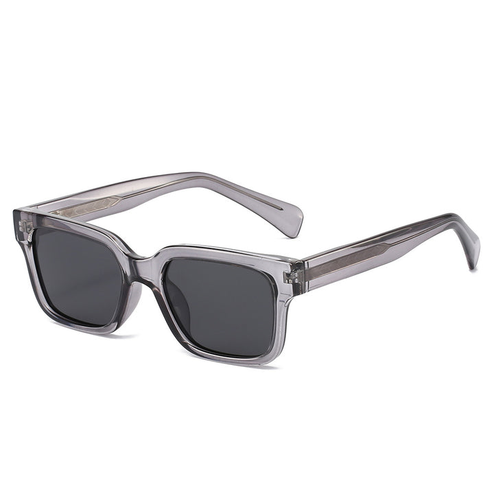 Damer trendy firkantet solbrille Luvikno