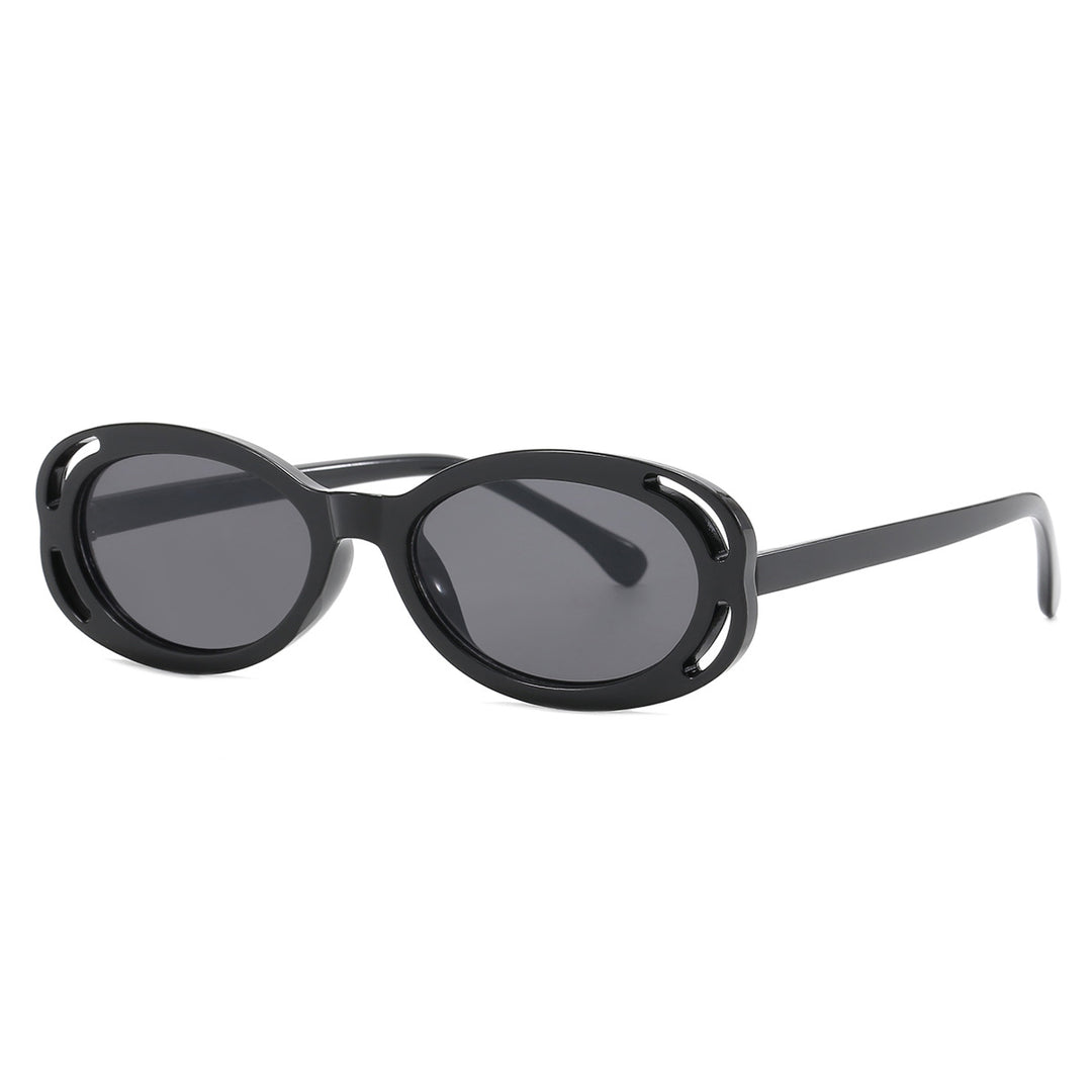 Dame moteriktig solbrille med eksotisk mønster Luvikno