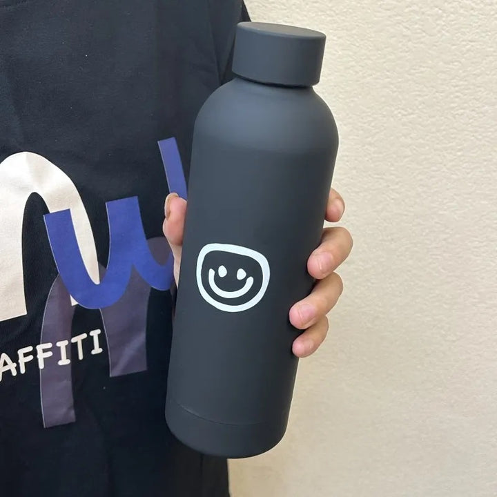Dame-isoleringsflaske med kreativt Smiley-design Luvikno
