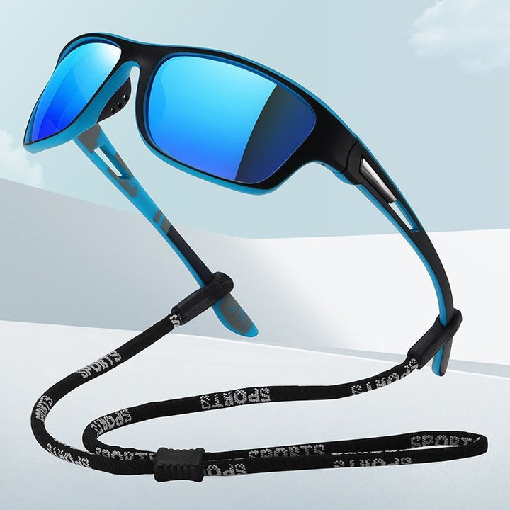 Herre sport solbriller med ripefrie glass og ergonomisk design Luvikno