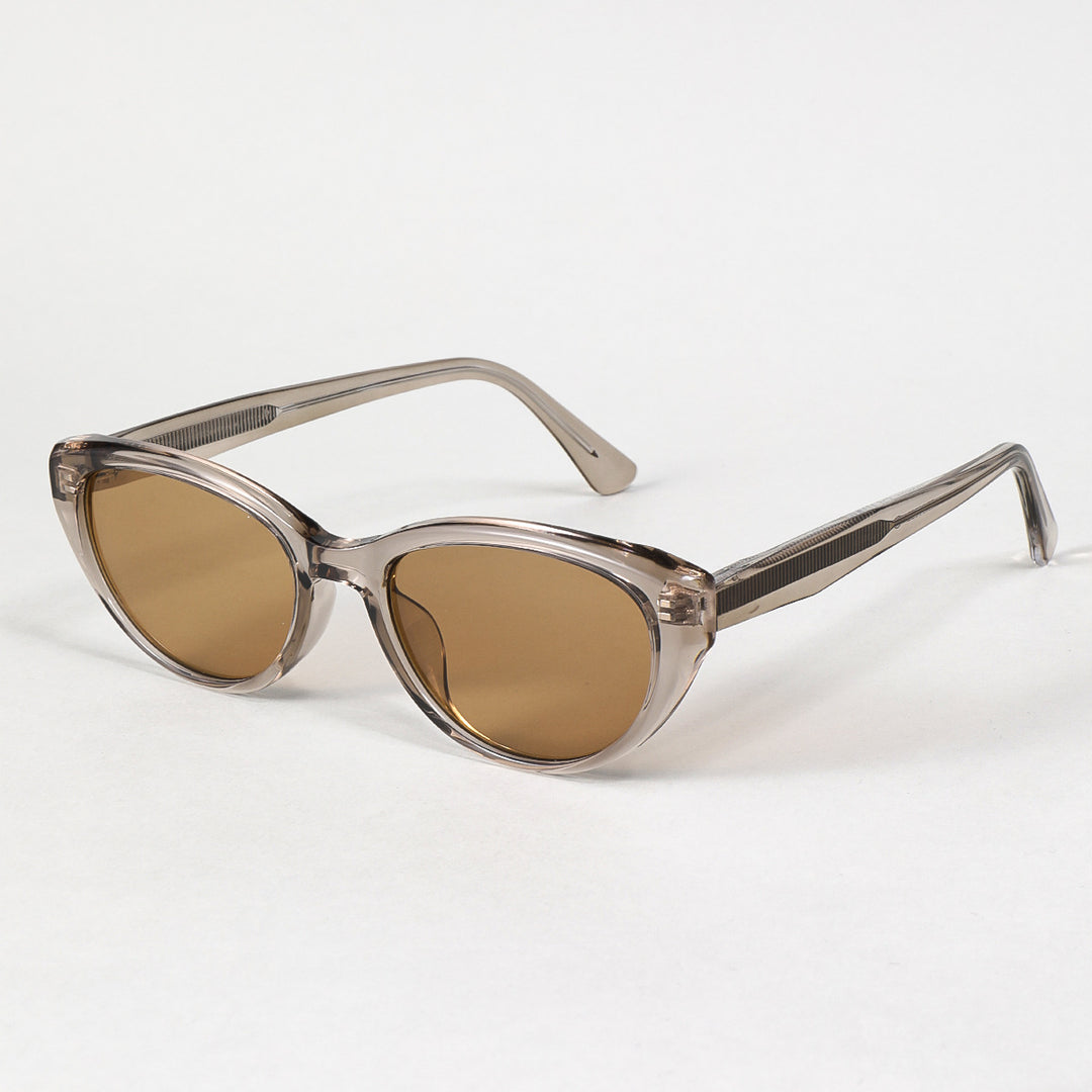 Dame solbriller i Cat-Eye stil med innovativ ramme Luvikno