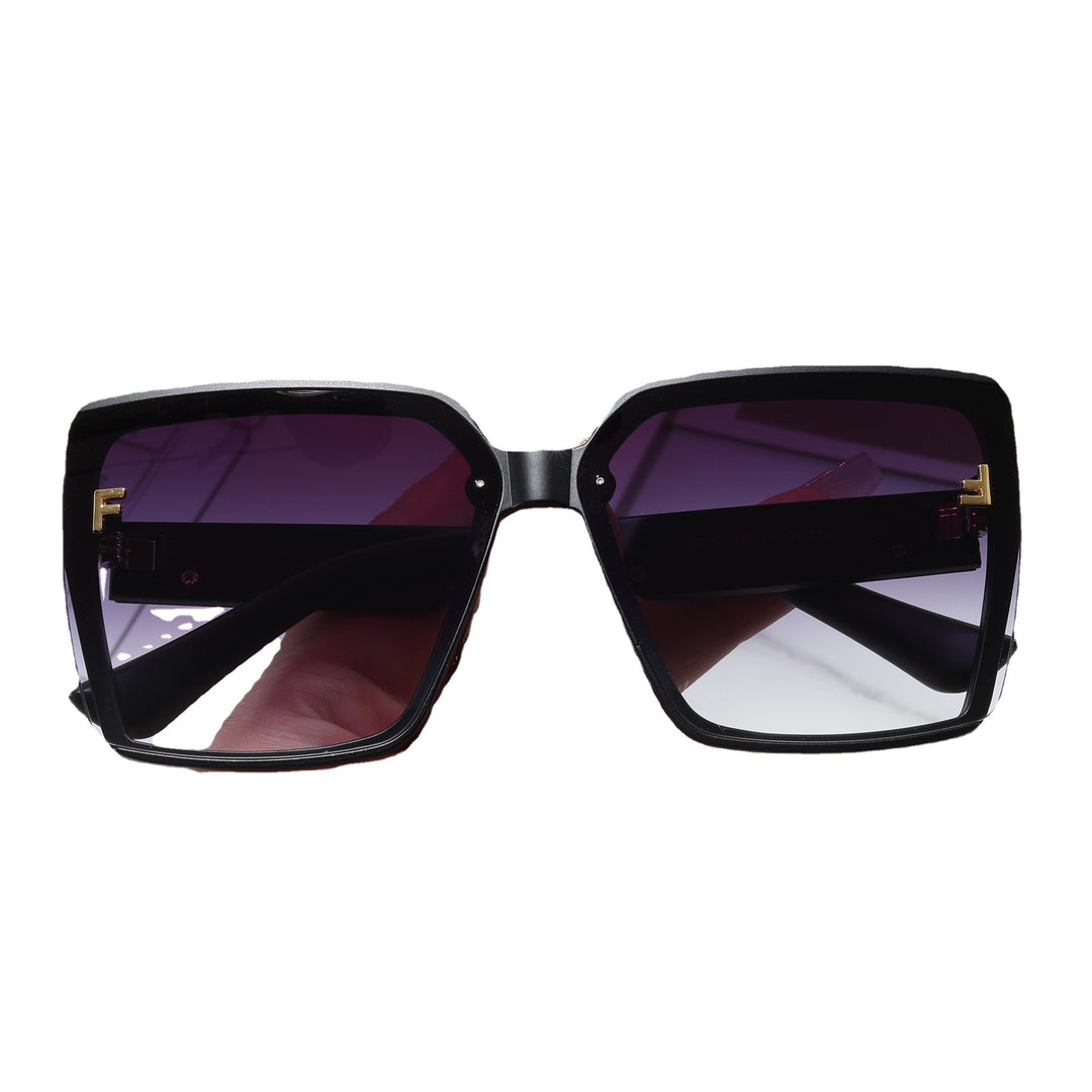 Dame moderne oversized solbriller Luvikno
