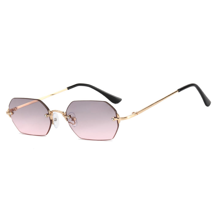 Damer moterik solbrille med innovativt heksagonalt design og UV-beskyttelse Luvikno