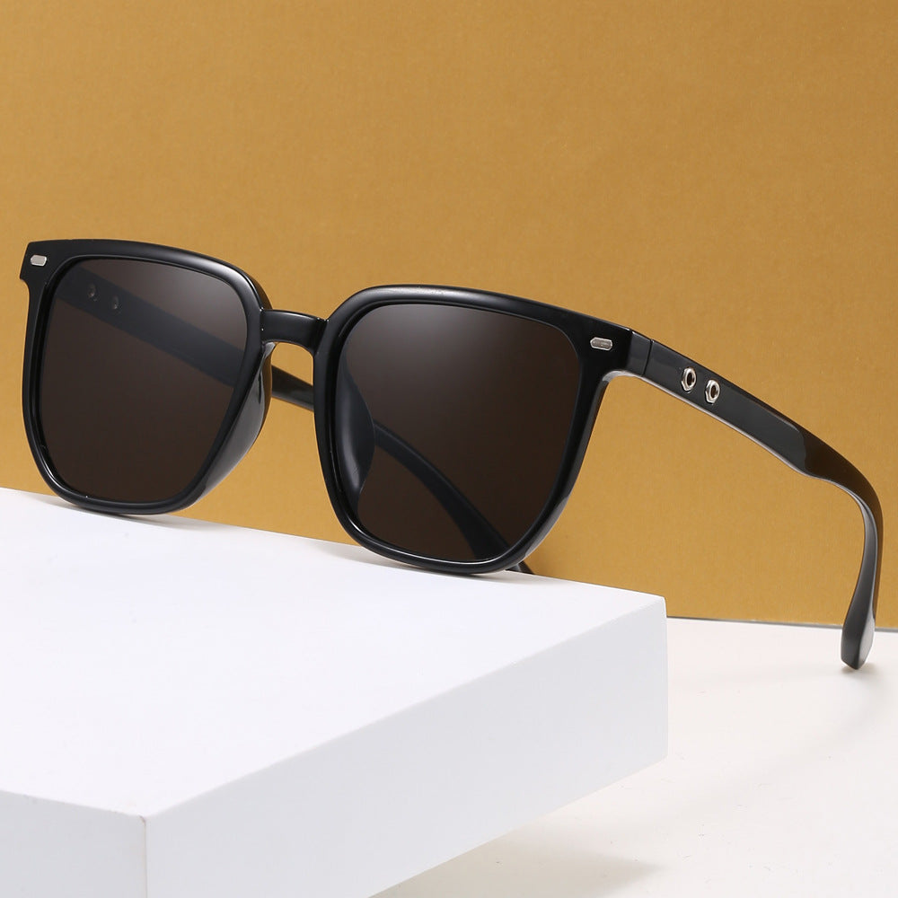 Dame moteriktig solbrille i trendy skilpaddemønster Luvikno