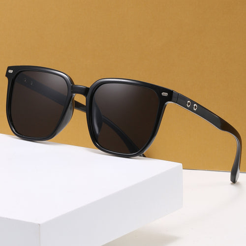Dame moteriktig solbrille i trendy skilpaddemønster Luvikno