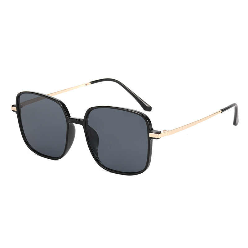 Dame kvadratisk designbrille med filigran metallramme Luvikno